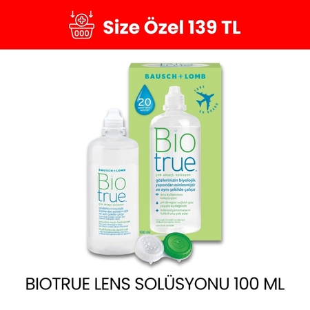 Bio True 100 ML Solüsyon       (SKT 11/25) resmi