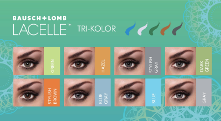 Lacelle Renkli Lens Numarasız resmi