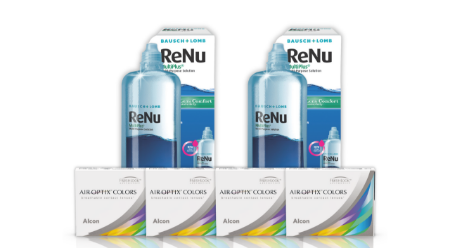 Air Optix Colors Renu Solüsyon Set resmi